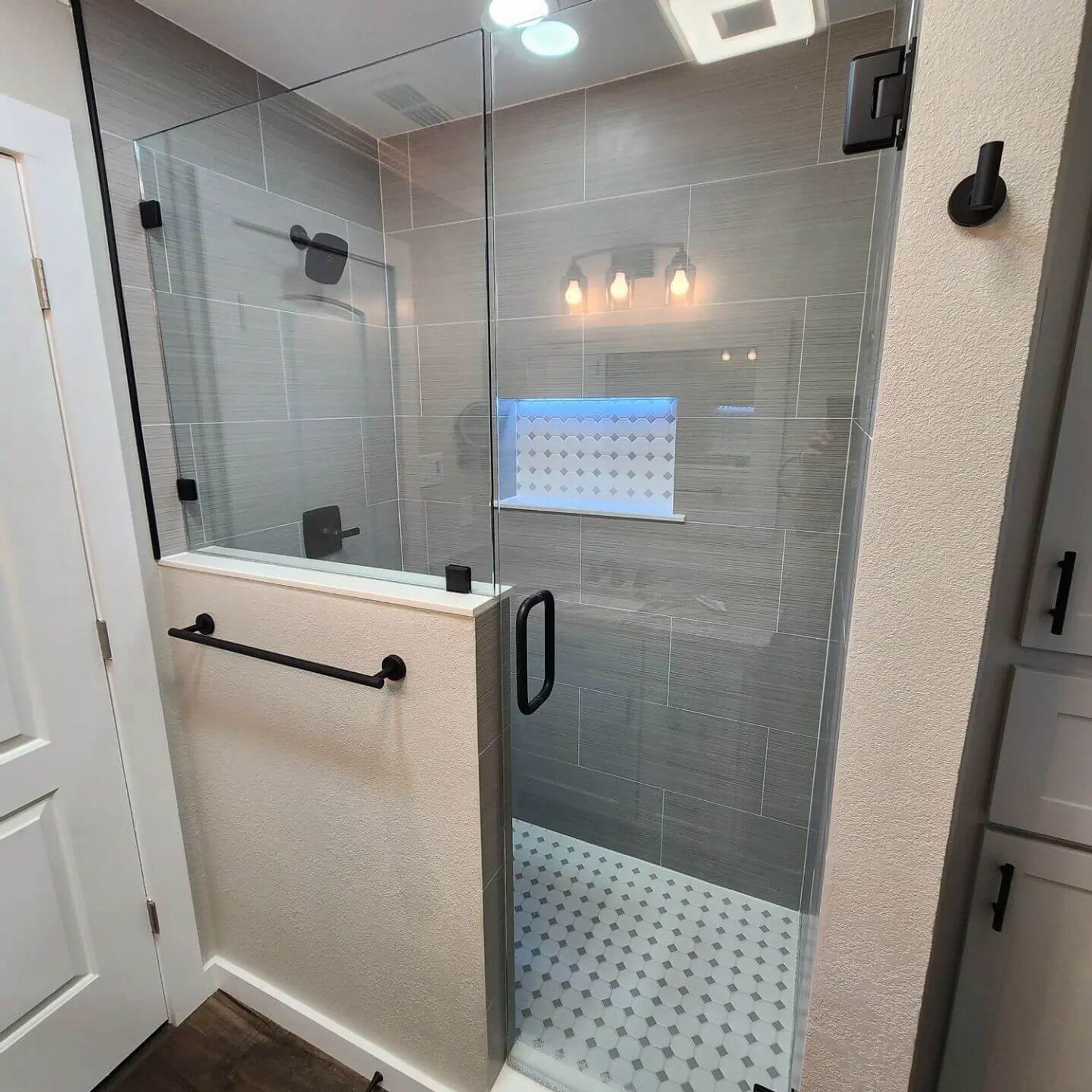 custom walk-in shower